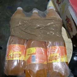 Blister de 6 pomos de refresco Naranja 1.5 litros 