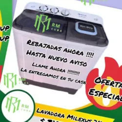 Lavadora Milexus 7kg 