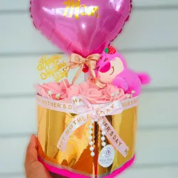 Bouquet de corazón para mamá 