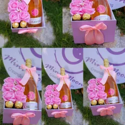 Caja con vino