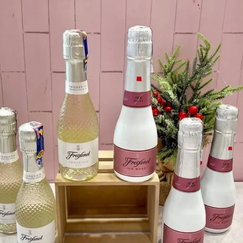 Mini botellas de champagne 