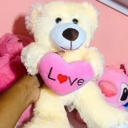 Oso con corazón 35cm
