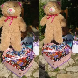 Peluches y chocolates 