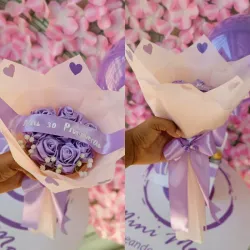 Ramo de 7 rosas eternas 