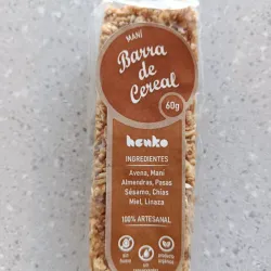 Barritas de Cereal (Maní)