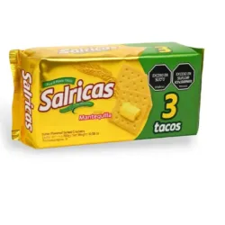 Galletas salrica mantequilla 3 tacos