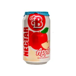 Jugo de manzana lata