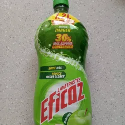 Lavatrastes eficaz manzana 1.2L