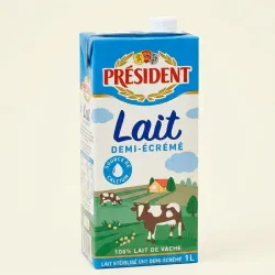 Leche Semidesnatada Presidente 1L