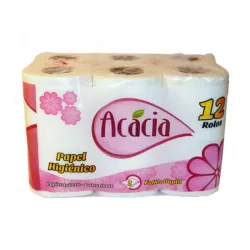 Papel higiénico 12 rollos Acacia