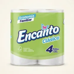 Papel higiénico Encanto 4 rollos