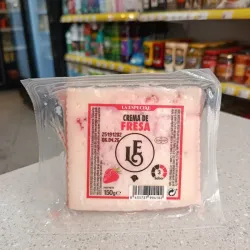 Queso con Crema de Fresa