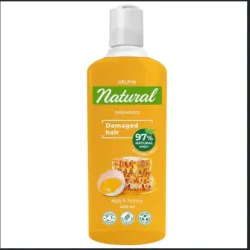Shampoo Aroma Natural huevo y miel 400ml