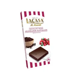 Tableta Chocolate negro con arándanos
