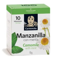 Té manzanilla+menta 10u