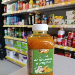 Zumo de Cúrcuma y Jengibre