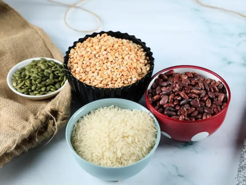 Pastas, arroz y legumbres 