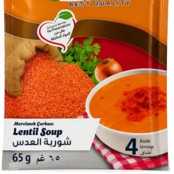 Crema Instantánea de Lentejas 65g