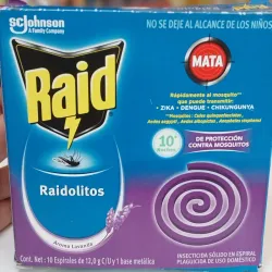 Espirales antimosquitos 10u