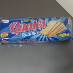 Galletas Saladitas Quates pax 12u