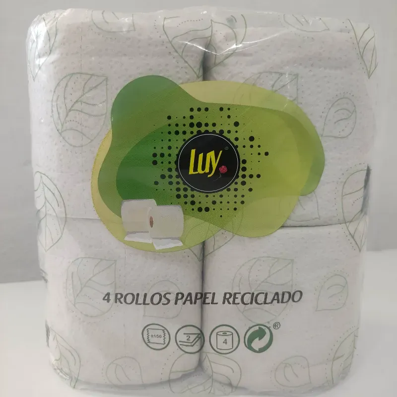 Papel higiénico 4 rollos 