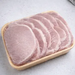 2 Lb Bandeja de chuleta de Cerdo