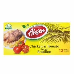 Caldo de Pollo Ahsen 12 unidades 