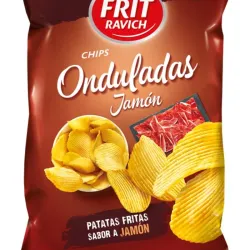 Chips Onduladas de Jamón