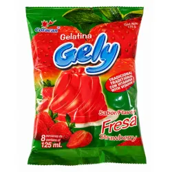Gelatina de fresa 170g
