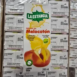 Jugo de Melocotón 200ml La Estancia 