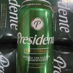 Lata Cerveza Presidente 355ml