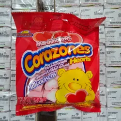 Malvavisco 71g Corazones Guandy