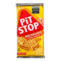 Pit Stop Sándwich Jamon mas Queso 22.7g