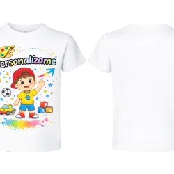 Pullover de niño dryfit personalizable talla 2