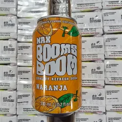 Refresco Lata Naranja Max Boom 330ml