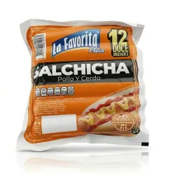 Salchicha La favorita 408g