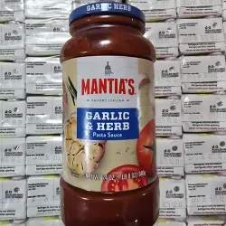 Salsa Mantias Garlic y Herb