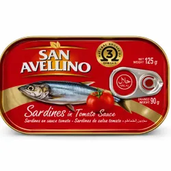 Sardina San Avellino en Tomate 125g