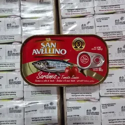 Sardina San Avellino en Tomate 125g