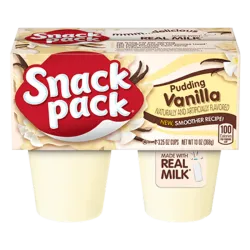 Snack pack vainilla natilla