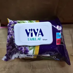 Toallita Humeda Lavanda Viva 120pcs