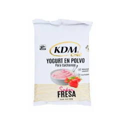 Yogurt para cucharear en polvo de Fresa Kdm