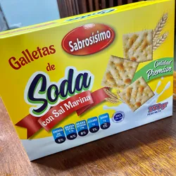 Galletas de soda( exquisitas )