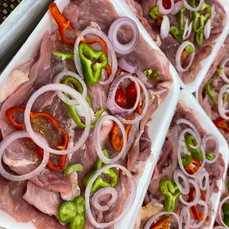 Bistec encebollado 1Lb