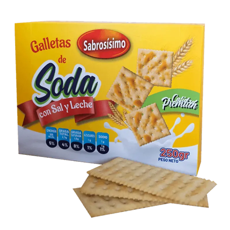 Galletas de Soda con Sal Marina (400 g) 
