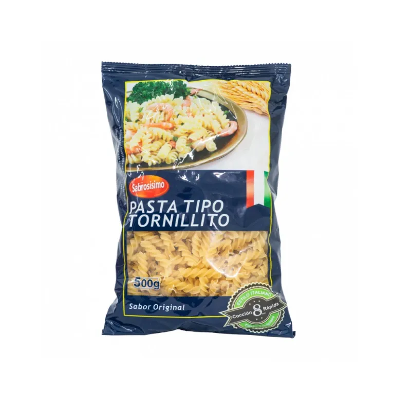 Pasta Tipo Tornillo Sabrosissimo