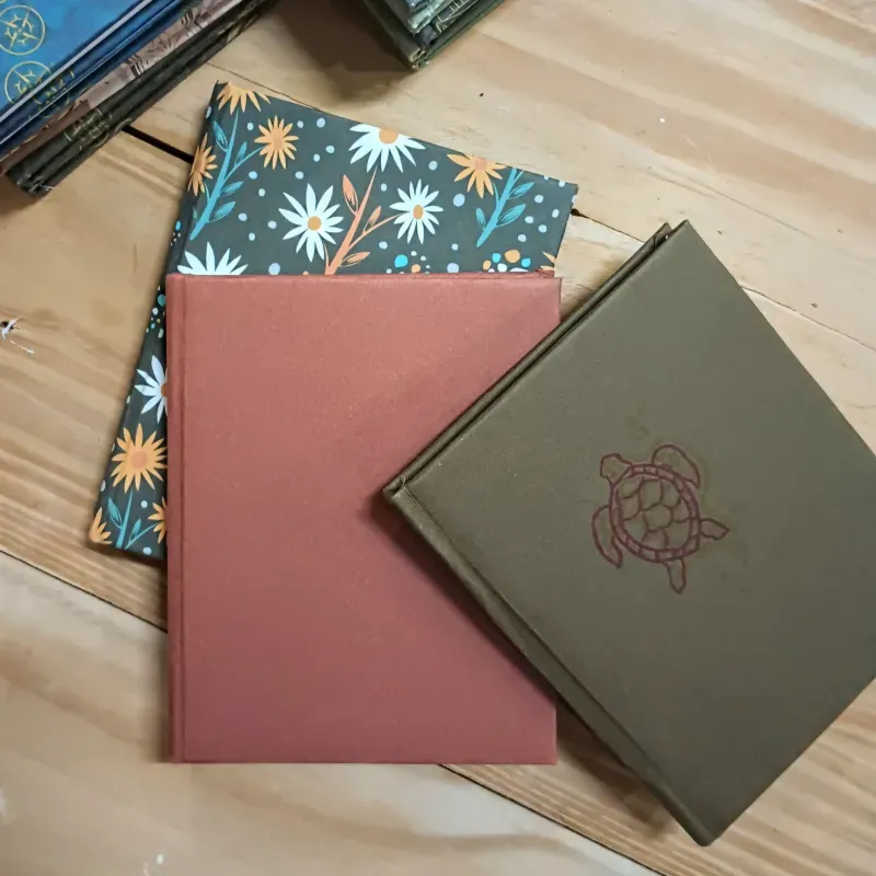 Mini agendas colores terracotas 