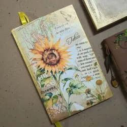 Vintage de girasoles 