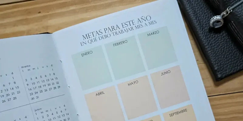 Planner semanal de bosque