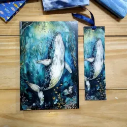 Agenda de ballena blanca